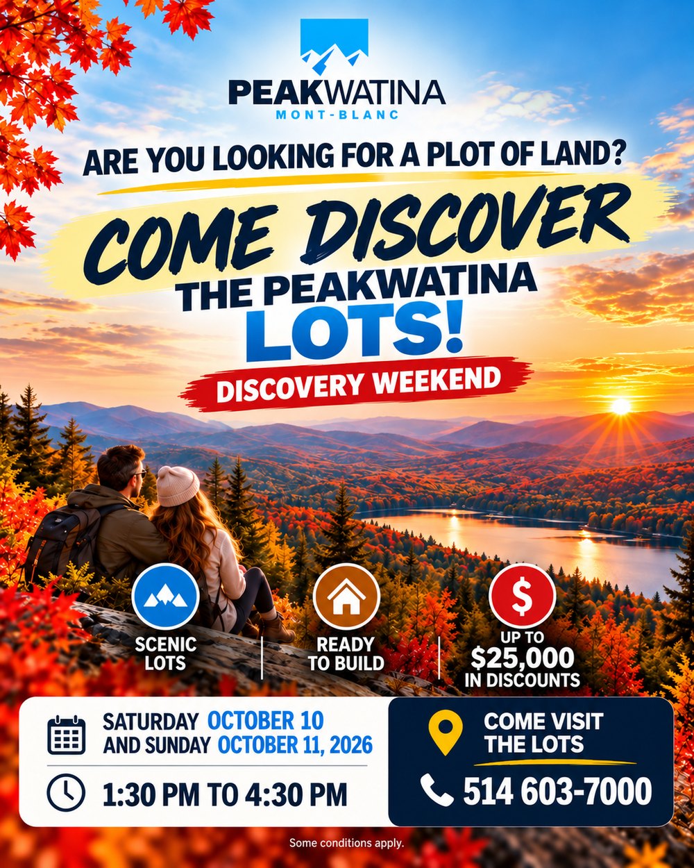 Peakwatina Discovery Weekend — October 10 & 11, 2026